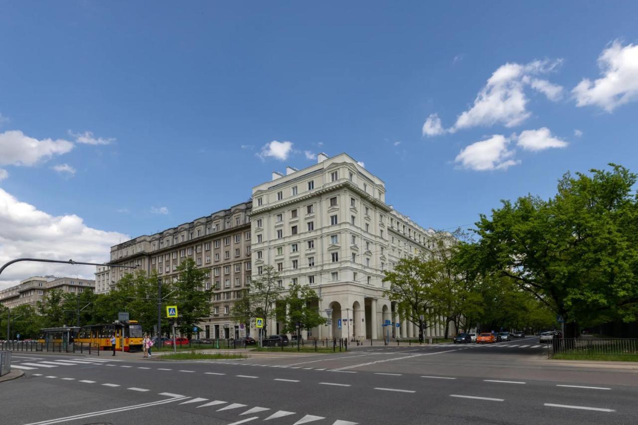 Przestronny Apartament Z Widokiem Na Miasto W Warszawie Warsaw Exterior photo
